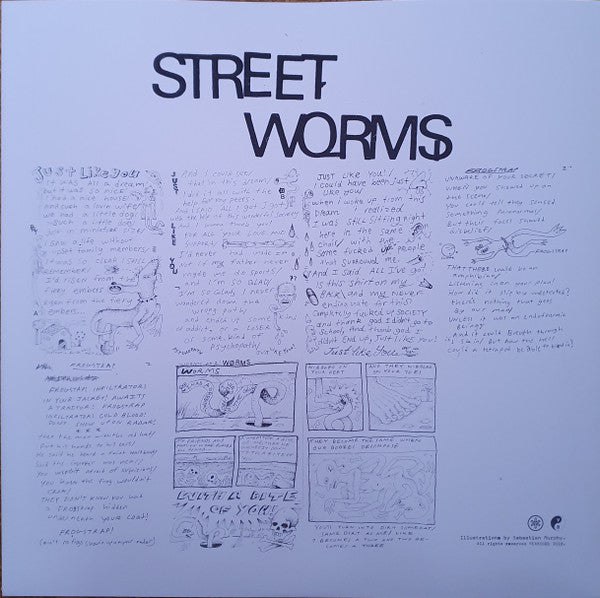 Viagra Boys : Street Worms (LP, Album, RE, Cle)