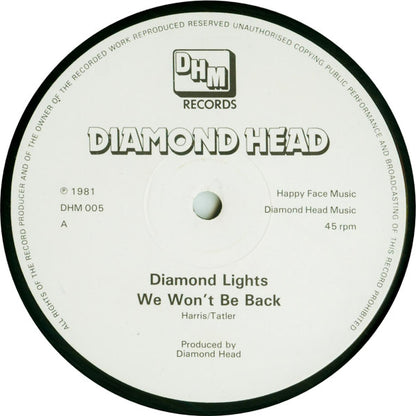 Diamond Head (2) : Diamond Lights (12", EP)