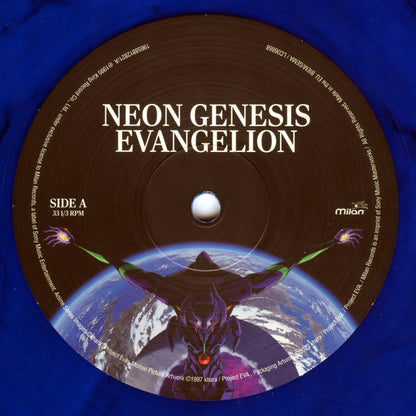 Shiro Sagisu : Neon Genesis Evangelion (2xLP, Album, RE, Blu)