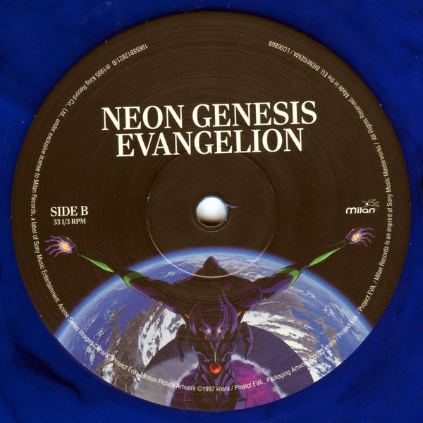 Shiro Sagisu : Neon Genesis Evangelion (2xLP, Album, RE, Blu)