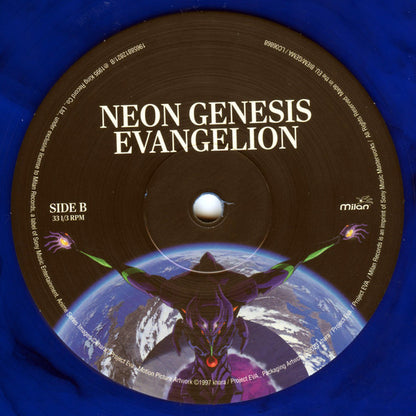 Shiro Sagisu : Neon Genesis Evangelion (2xLP, Album, RE, Blu)