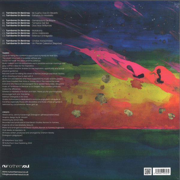 Tambores En Benirras : Ondas Horizontales (2x12", Album)