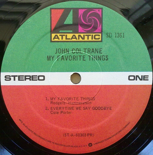 John Coltrane : My Favorite Things (LP, Album, RE, PR/)
