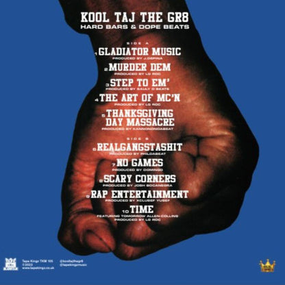 Kool Taj The Gr8 : Hard Bars & Dope Beats (LP, Album, Ltd, 300)