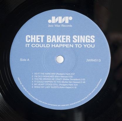 Chet Baker : It Could Happen To You (LP, Album, Ltd, RE, RM, 180)