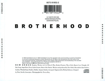 New Order : Brotherhood (CD, Album, RE)