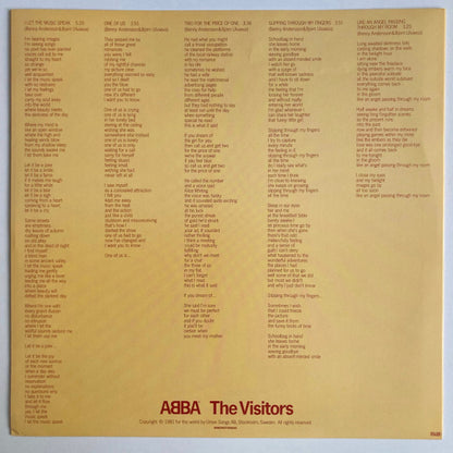 ABBA : The Visitors (LP, Album, RE, RM, 180)