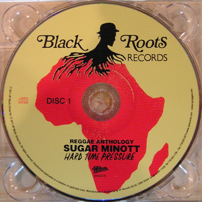 Sugar Minott : Hard Time Pressure (2xCD, Comp + DVD)