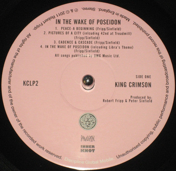 King Crimson : In The Wake Of Poseidon (LP, Album, RE, 200)