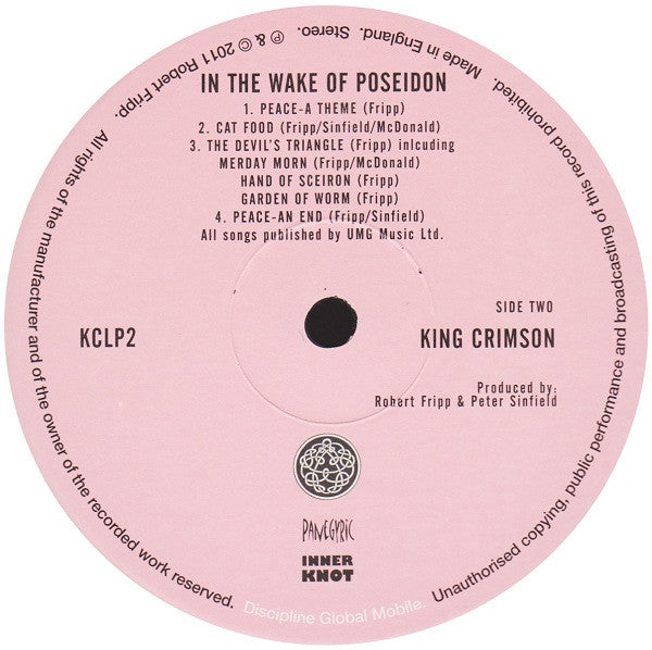 King Crimson : In The Wake Of Poseidon (LP, Album, RE, 200)