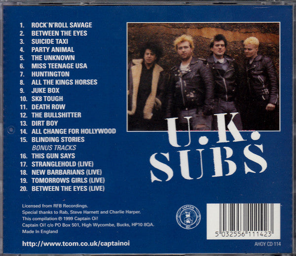 U.K. Subs* : Huntington Beach (CD, Album, RE)