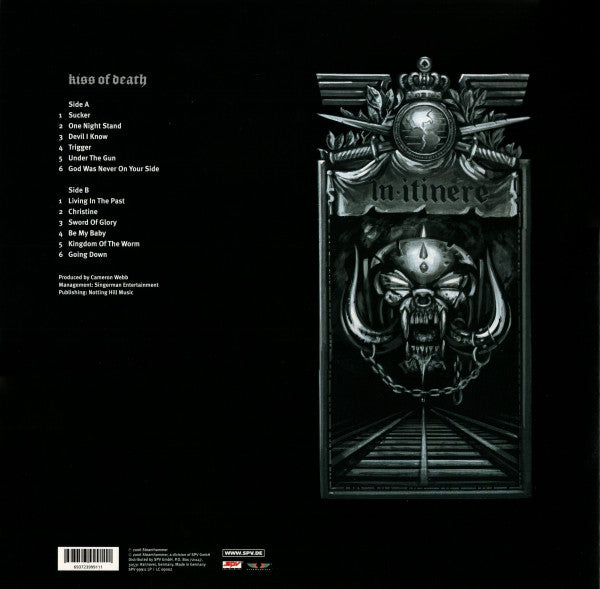 Motörhead : Kiss Of Death (LP, Album)