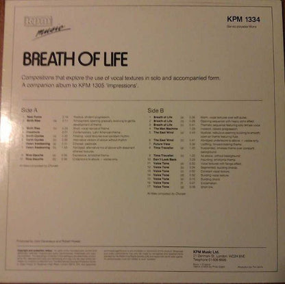Chorale (2) : Breath Of Life (LP)
