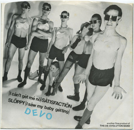 Devo : (I Can't Get Me No) Satisfaction (7", Single, M/Print, 1st)