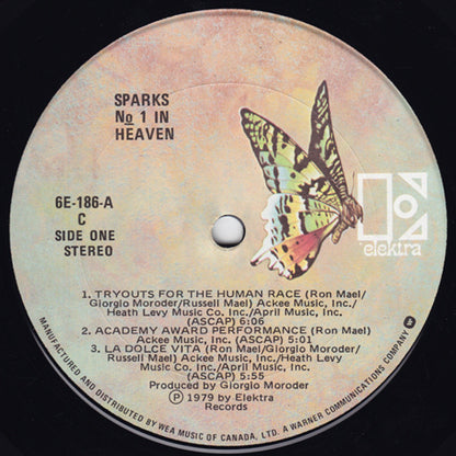Sparks : No. 1 In Heaven (LP, Album)