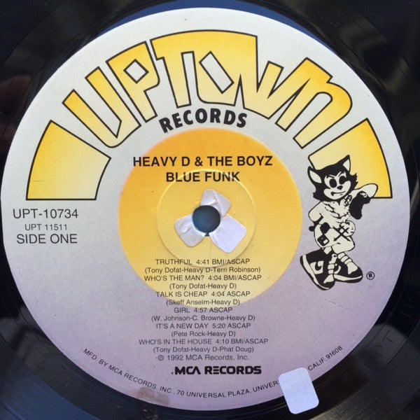 Heavy D. & The Boyz : Blue Funk (LP, Album)