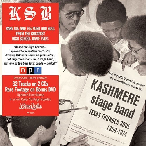 Kashmere Stage Band : Texas Thunder Soul 1968-1974 : Expanded Deluxe Edition (2xCD, Comp, Enh, RM + DVD)