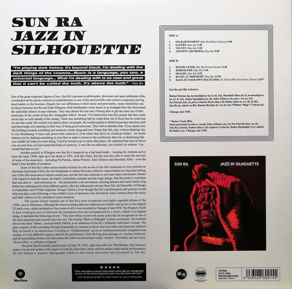 Sun Ra And His Arkestra* : Jazz In Silhouette (LP, Album, Ltd, RE, RM)