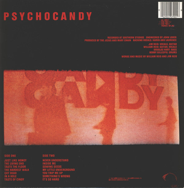 The Jesus And Mary Chain : Psychocandy (LP, Album)