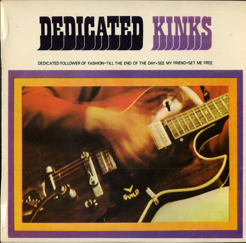 The Kinks : Dedicated Kinks (7", EP, Mono)