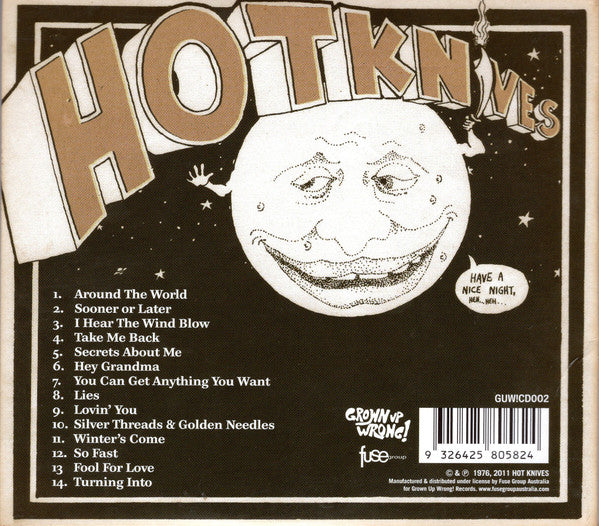 Hot Knives : Hot Knives (CD, Album)