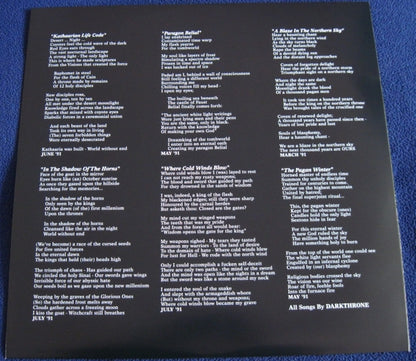 Darkthrone : A Blaze In The Northern Sky (LP, Album, RE, RP)