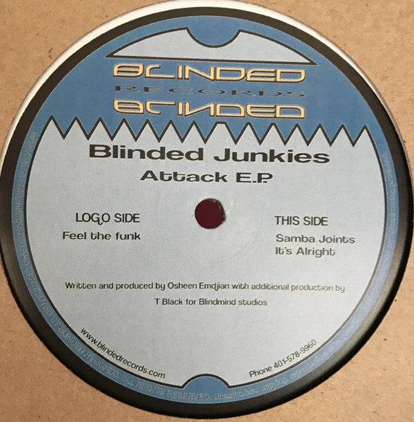 Blinded Junkies : Attack EP (12", EP)