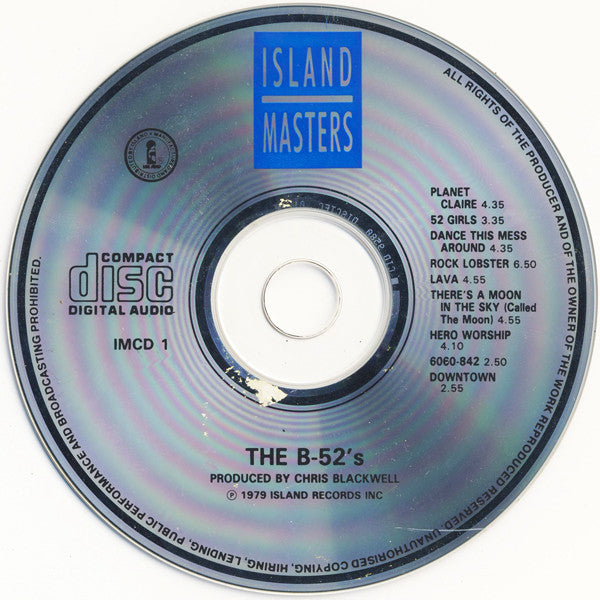 The B-52's : The B-52's (CD, Album, RE)