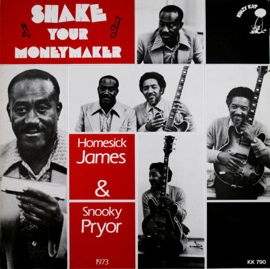 Homesick James & Snooky Pryor : Shake Your Moneymaker (LP, Album, Mono, RM)