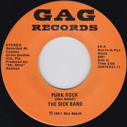 The Sick Band : Punk Rock (7")