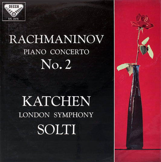 Rachmaninov*, Katchen*, London Symphony*, Solti* : Piano Concerto No. 2 (LP, RP)