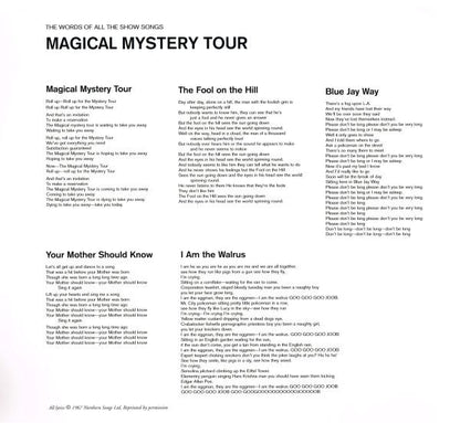 The Beatles : Magical Mystery Tour (LP, Album, RE, RM, Gat)
