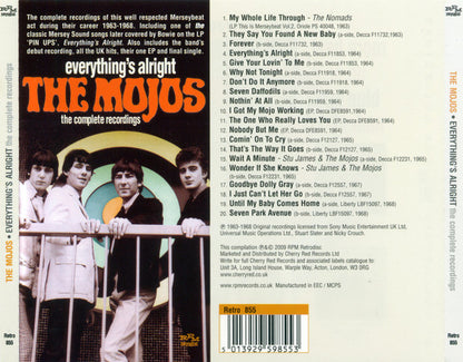 The Mojos : Everything's Alright (The Complete Recordings) (CD, Album, Comp, RM)