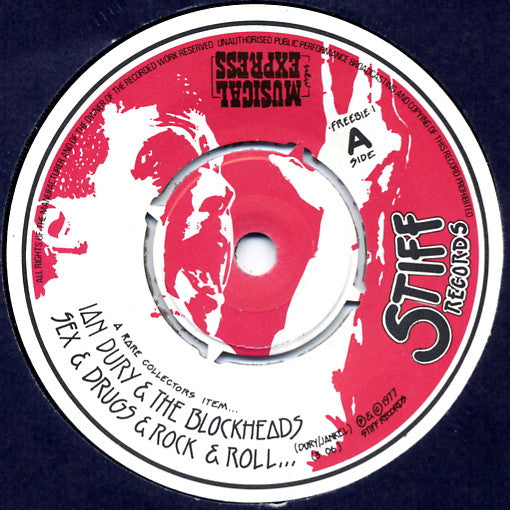Ian Dury And The Blockheads / Ian Dury & The Kilburns : Sex & Drugs & Rock & Roll... (7")