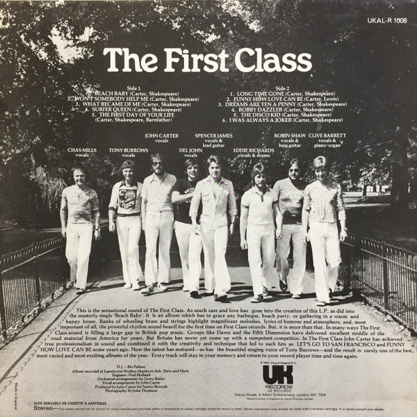 The First Class* : The First Class (LP, Album)