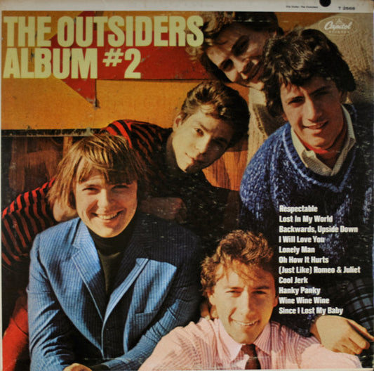 The Outsiders (4) : Album #2 (LP, Album, Mono, Scr)