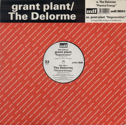 The Delorme / Grant Plant : Physical Energy / Regeneration (12")