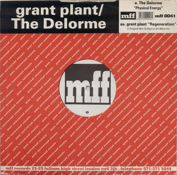 The Delorme / Grant Plant : Physical Energy / Regeneration (12")