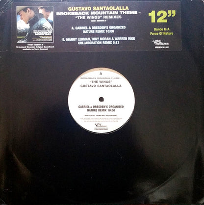 Gustavo Santaolalla : The Wings (Brokeback Mountain Theme) (Remixes) (12", Promo)