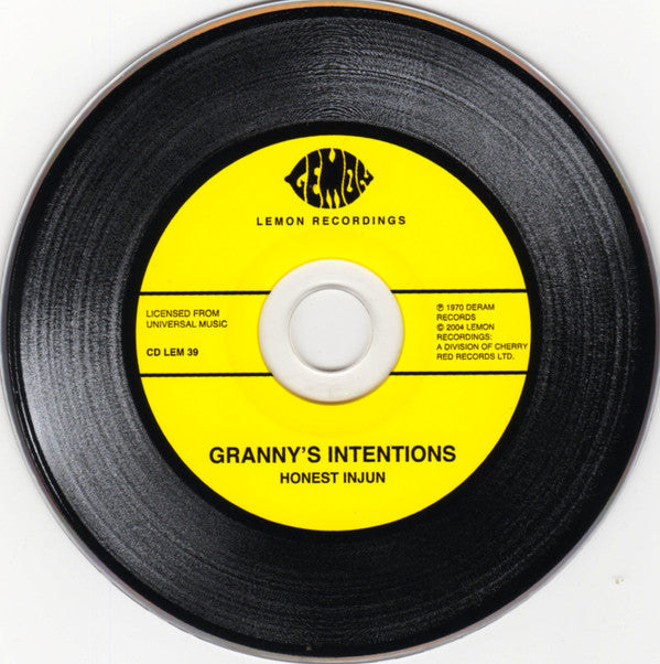 Granny's Intentions : Honest Injun (CD, Album, RE, RM)