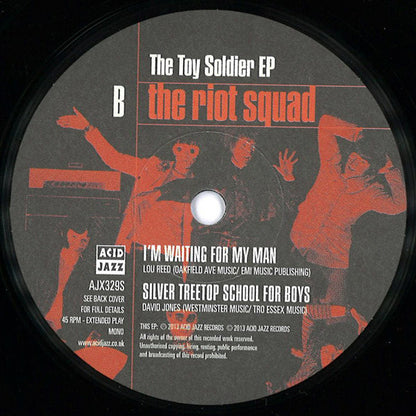 The Riot Squad : The Toy Soldier EP (7", EP, Mono)