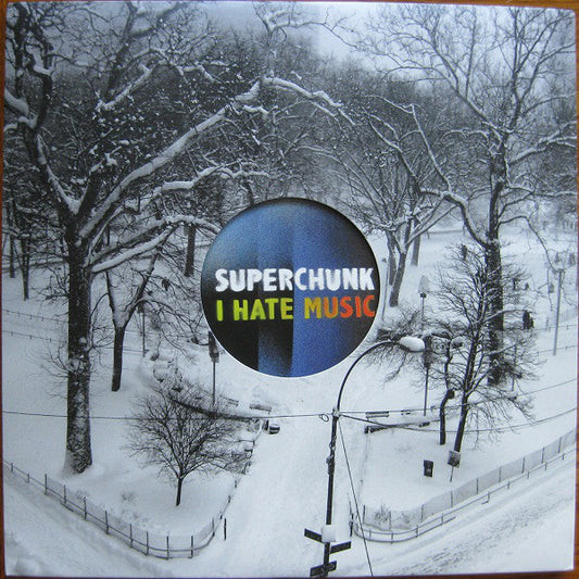 Superchunk : I Hate Music (LP, Album, Ora + 7", Whi + Ltd)