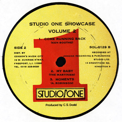 Various : Studio One Showcase Volume 2 (LP, Comp)