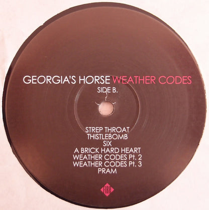 Georgia's Horse : Weather Codes (LP + CD)