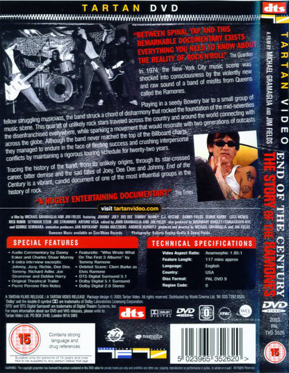 Ramones : End Of The Century: The Story Of The Ramones (DVD-V, Multichannel, PAL)