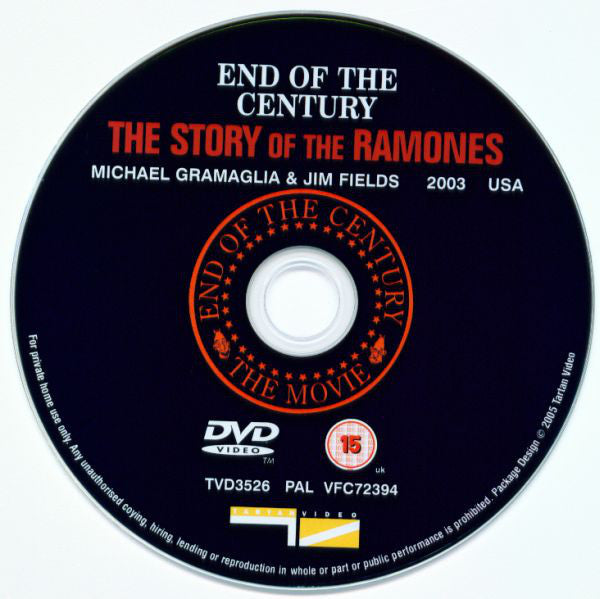 Ramones : End Of The Century: The Story Of The Ramones DVD-V, Multichannel,  PAL (NM or M- / NM or M-) - Dig Vinyl