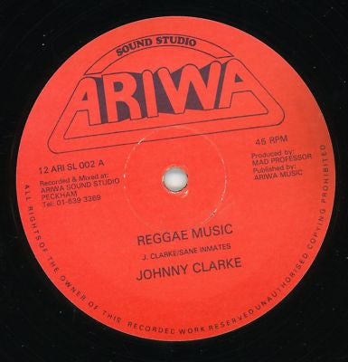 Johnny Clarke : Reggae Music / Nuclear Weapon c/w Holocaust Mix (12", Maxi)