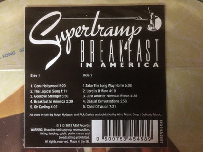 Supertramp : Breakfast In America (LP, Album, Pic, RE)