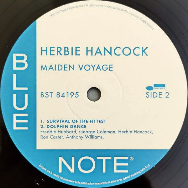 Herbie Hancock - Maiden Voyage (LP, Album, RE, 180) (NM or M- / NM or M-)