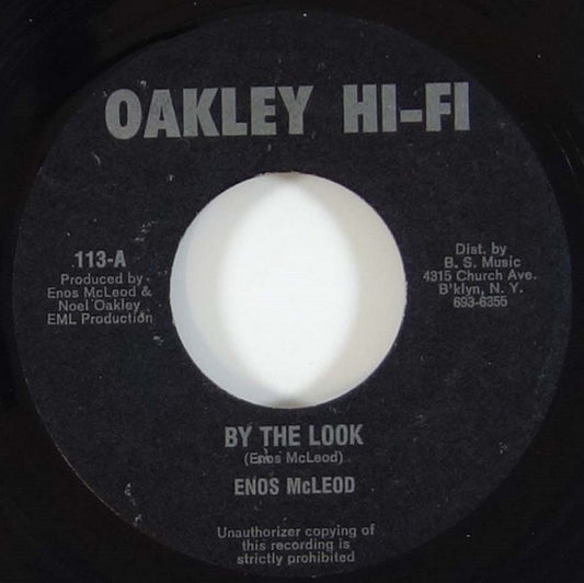 Enos McLeod : By The Look (7")